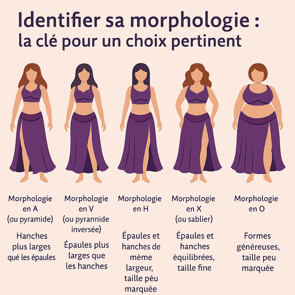 morphologie costume de danse orientale